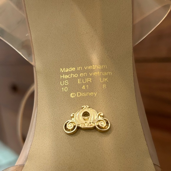 Disney Cinderella x Aldo Rhinestone “Glass Slipper”  Heels Limited Addition POC - Picture 9 of 12